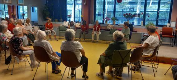 Foto 4 van 5 bij het verslag van Stoeldansen voor fysiek beperkten