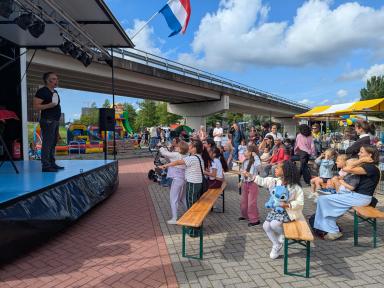 kids genoten van de Magic show a